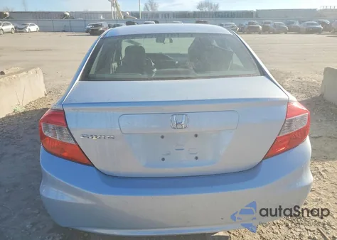 2012 Honda Civic Lx z USA, uszkodzony, nr VIN 19XFB2F58CE005641